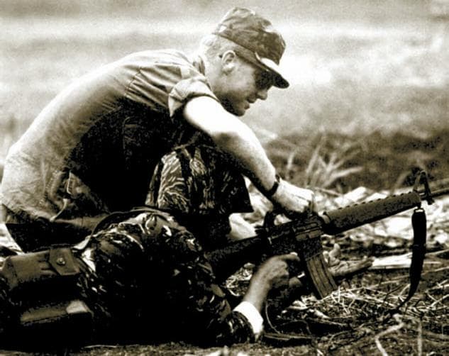 Asesores militares de Estados Unidos en El Salvador. Fuente: US Army