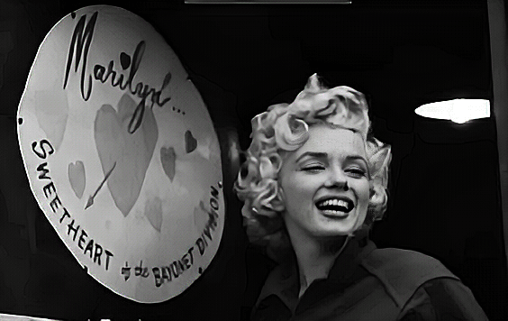 Marilyn y los soldados colombianos en Corea