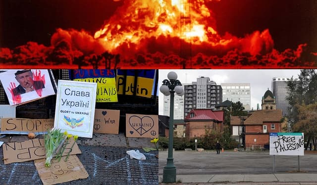 Al borde de una guerra mundial: Ucrania o Israel-Palestina