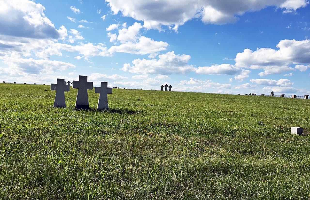 Burial Field, German Military Cemetery in Besedino/ Kursk, Russia (Photo Taken By Author, June 2017)