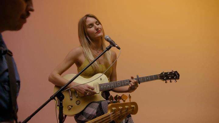 Anna Katarina in her videoclip "For Ellie" (Alive).