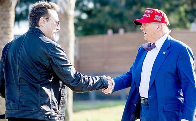 Dr. Alexander highlights billionaires' influence on the 2024 election, with Musk playing a key role in the new administration. Source: Trump´s Facebook Page.